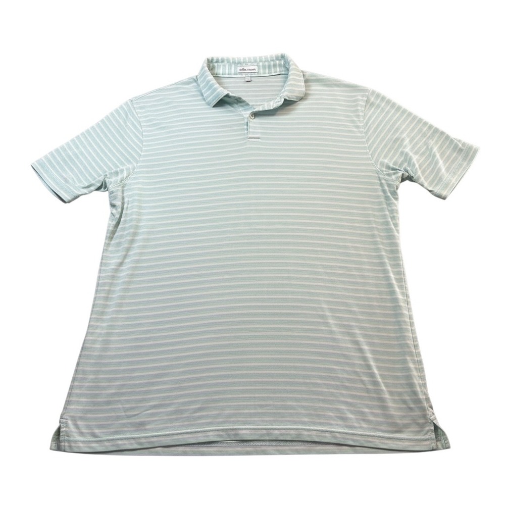 Peter Millar Crown Sport Striped Golf Polo Men XL
